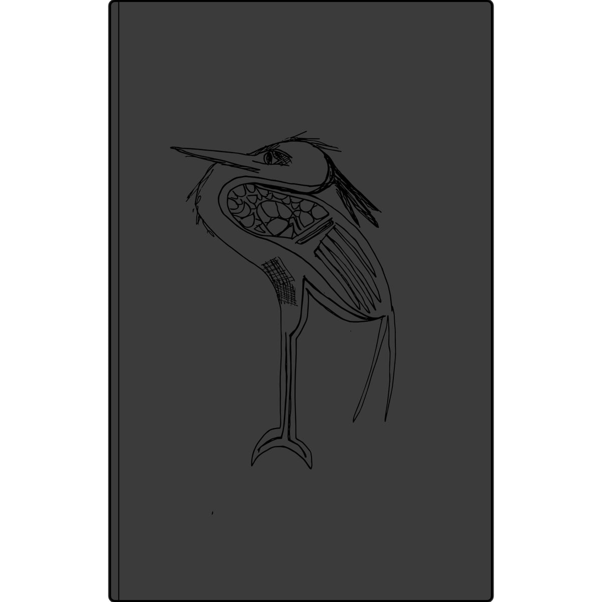 Engraved Vegan Leather Journal — Heron & Papyrus Engraving