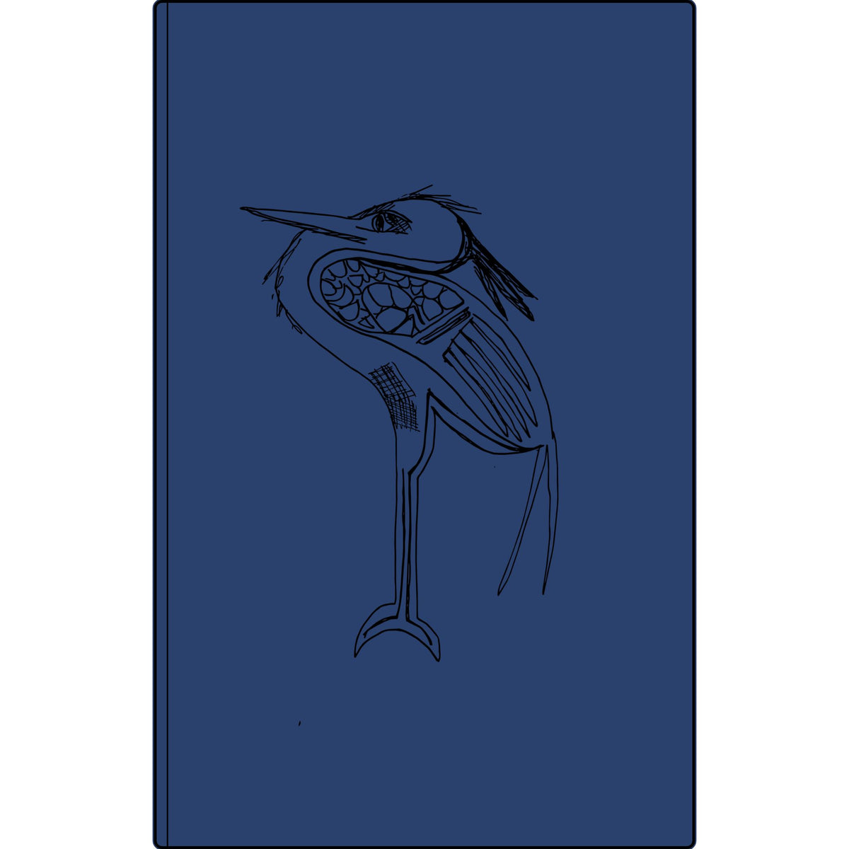 Engraved Vegan Leather Journal — Heron & Papyrus Engraving