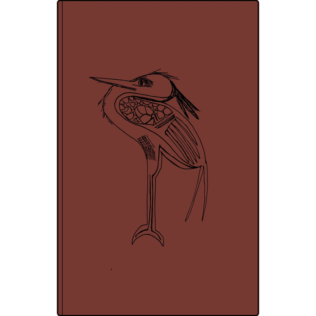 Engraved Vegan Leather Journal — Heron & Papyrus Engraving