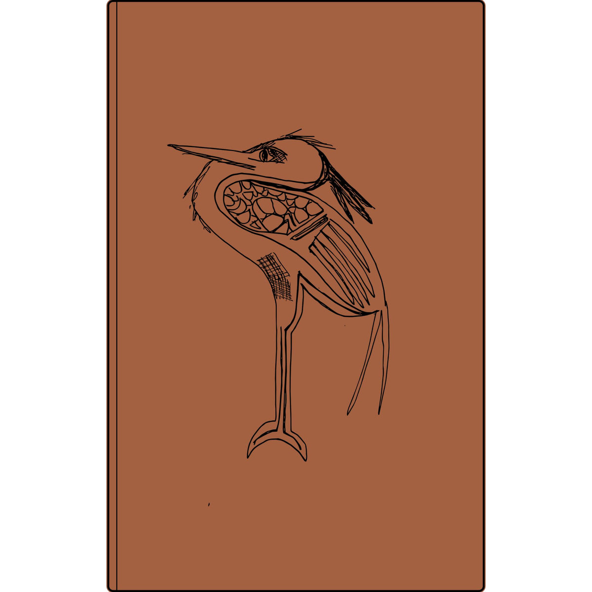 Engraved Vegan Leather Journal — Heron & Papyrus Engraving