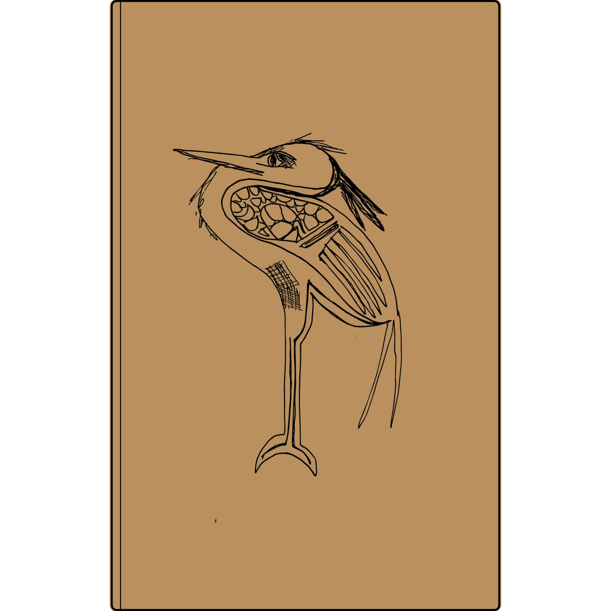 Engraved Vegan Leather Journal — Heron & Papyrus Engraving