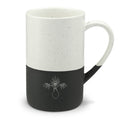 Speckled Ceramic Mug — 13oz Engraved Palmetto in Urn