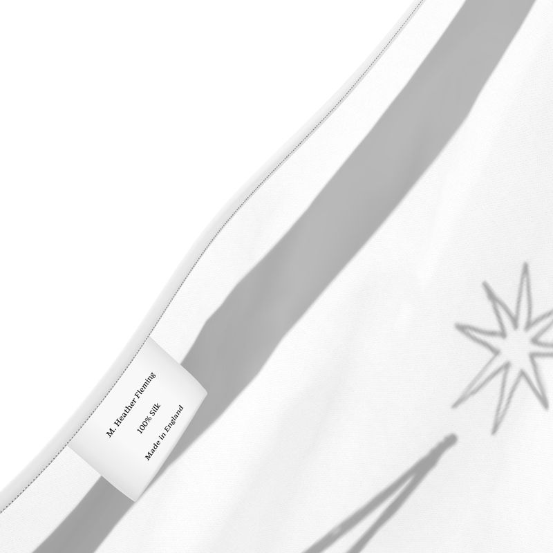 Celestial Silk Halter Maxi Dress