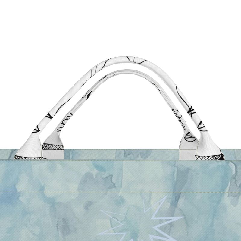 Abstract Sea Star Tote
