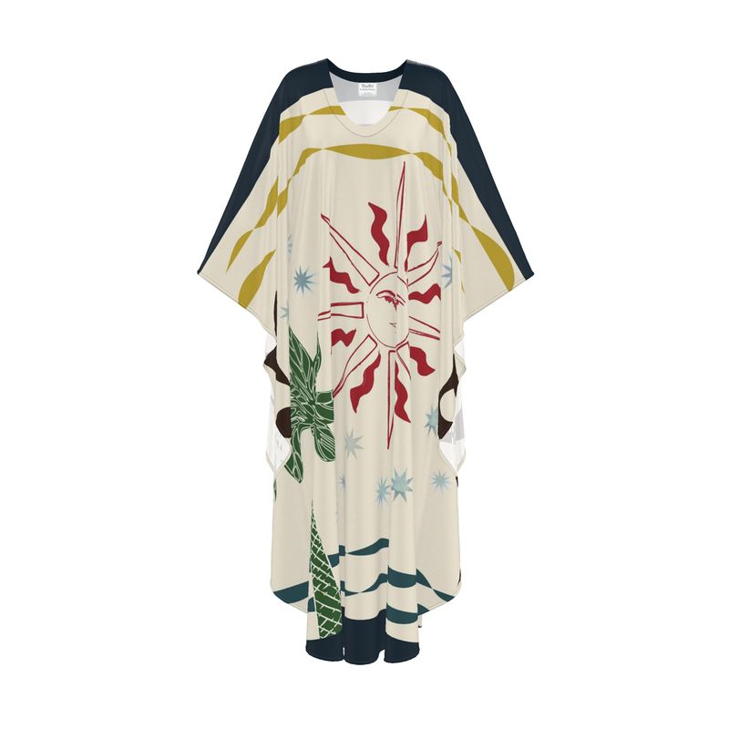 Celestial Palm Kaftan