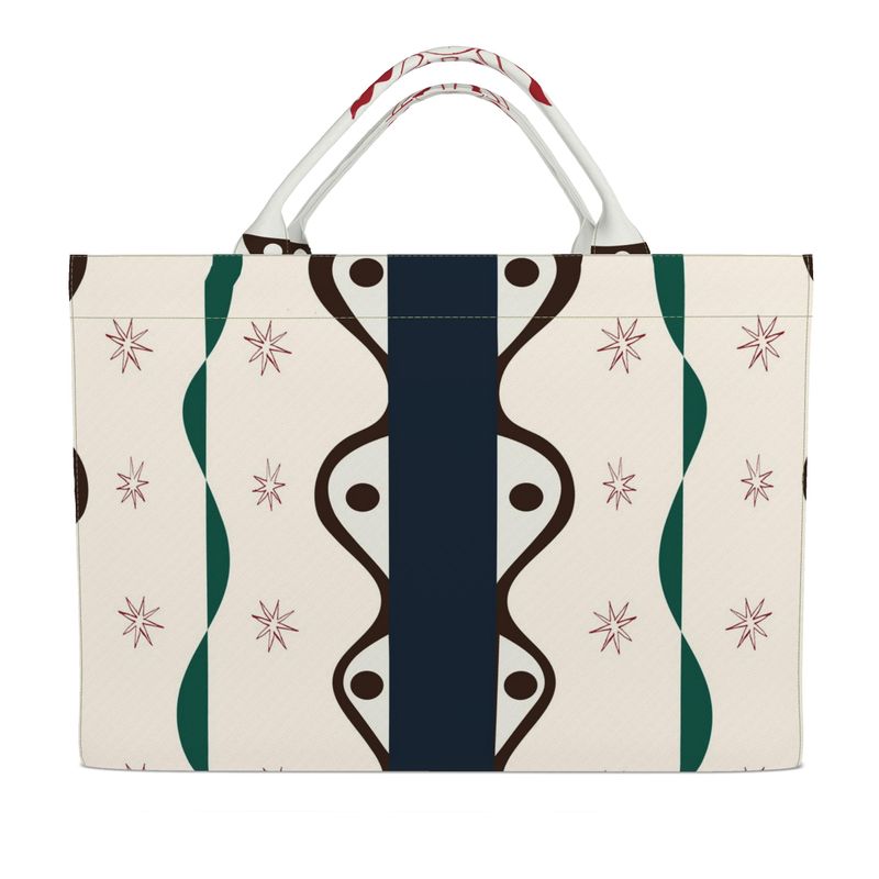 Geometric Jewel Tote Bag