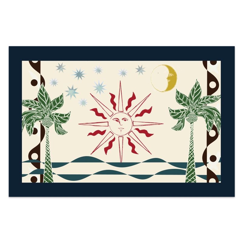 Celestial Palm Pareo Sarong