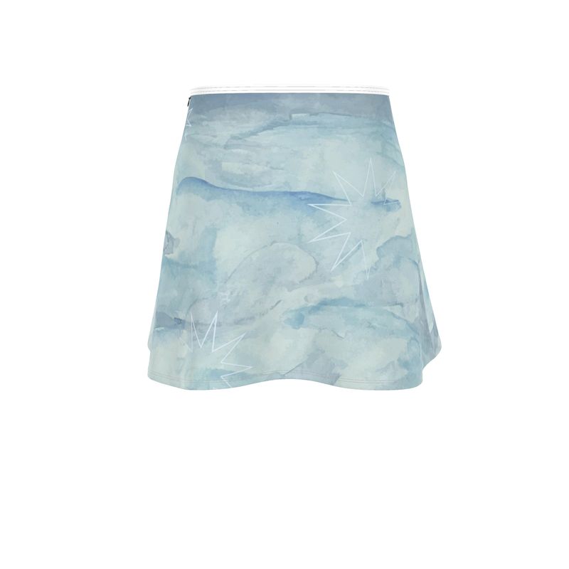 Abstract Sea Star Mini Skirt