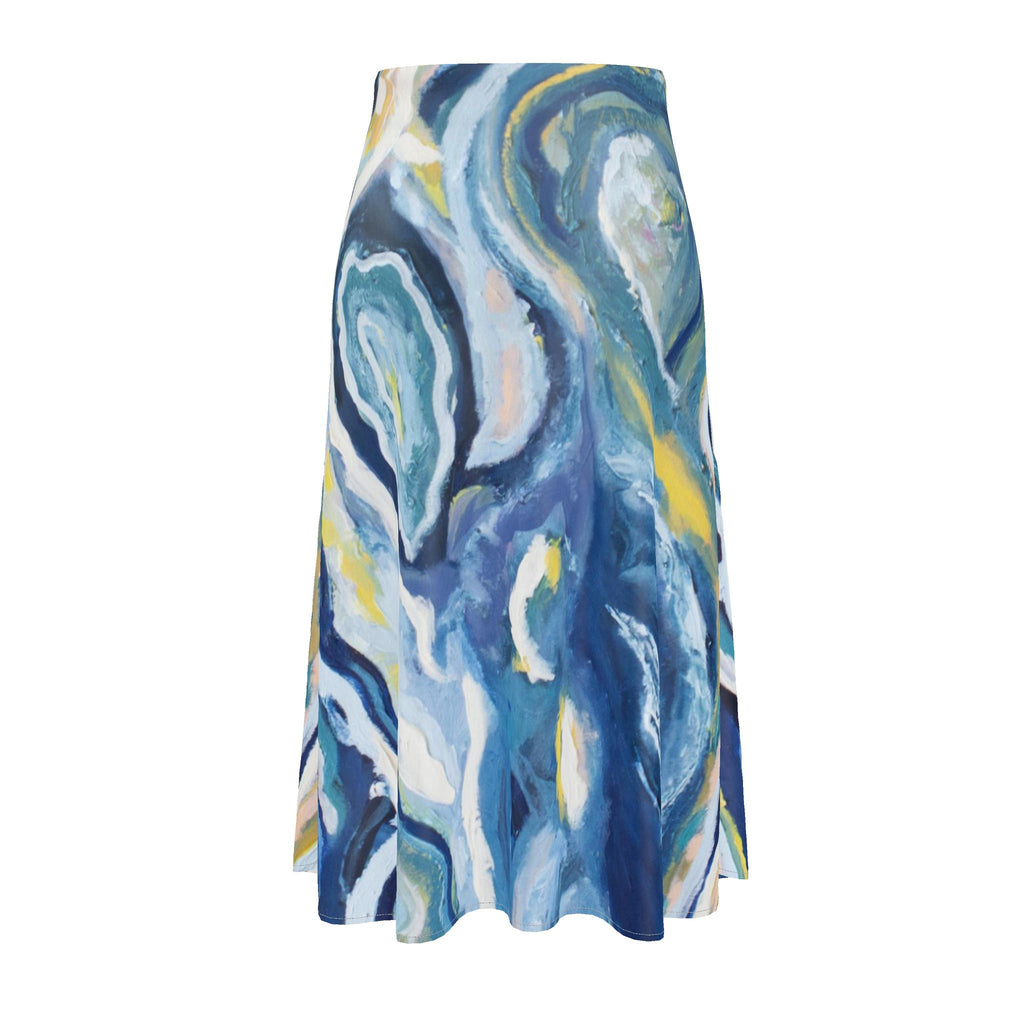 "Origin" Slip Midi Skirt