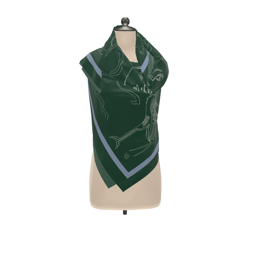 Repose Print Scarf/Wrap