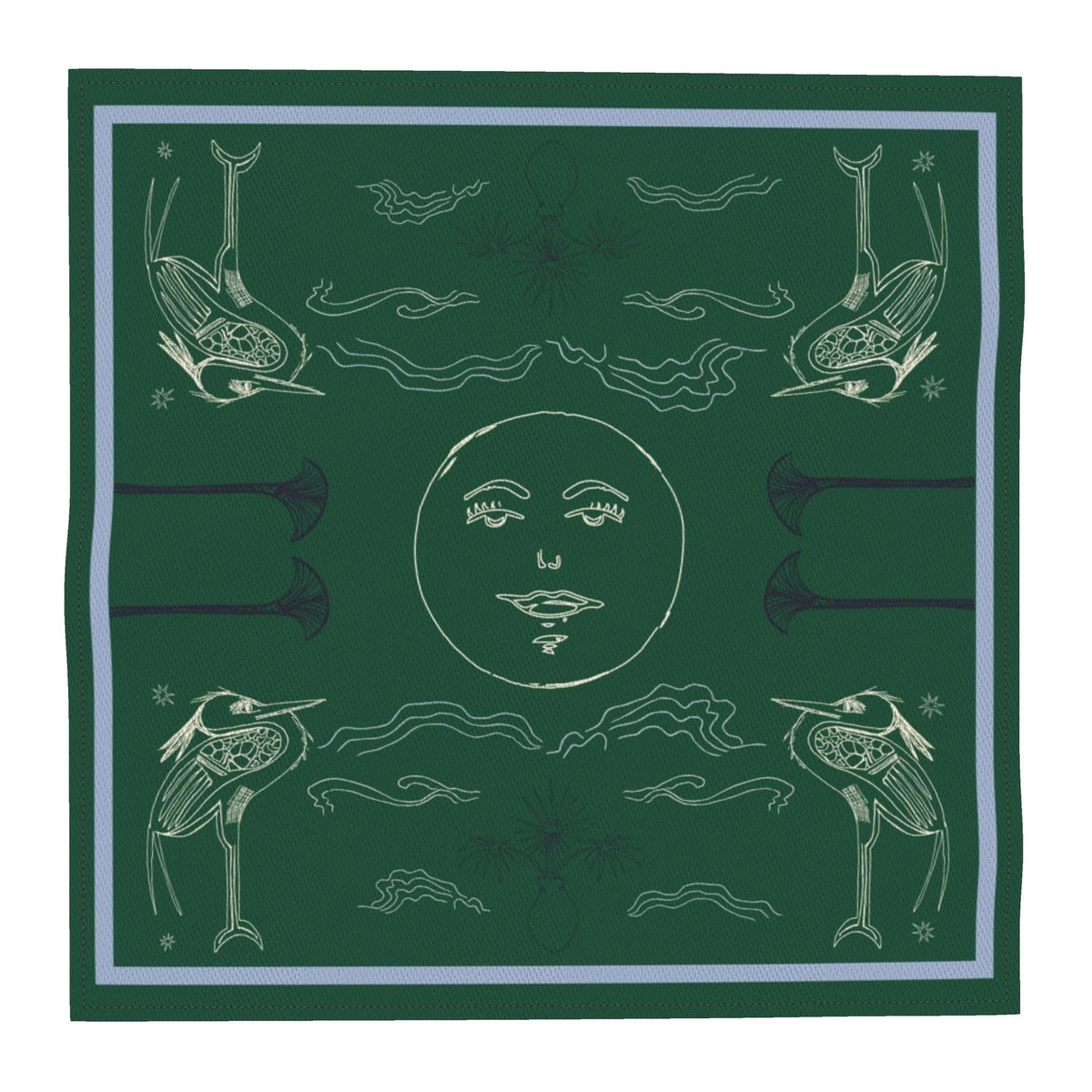 Repose Print Scarf/Wrap