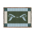 Heron & Papyrus Cotton Woven Blanket