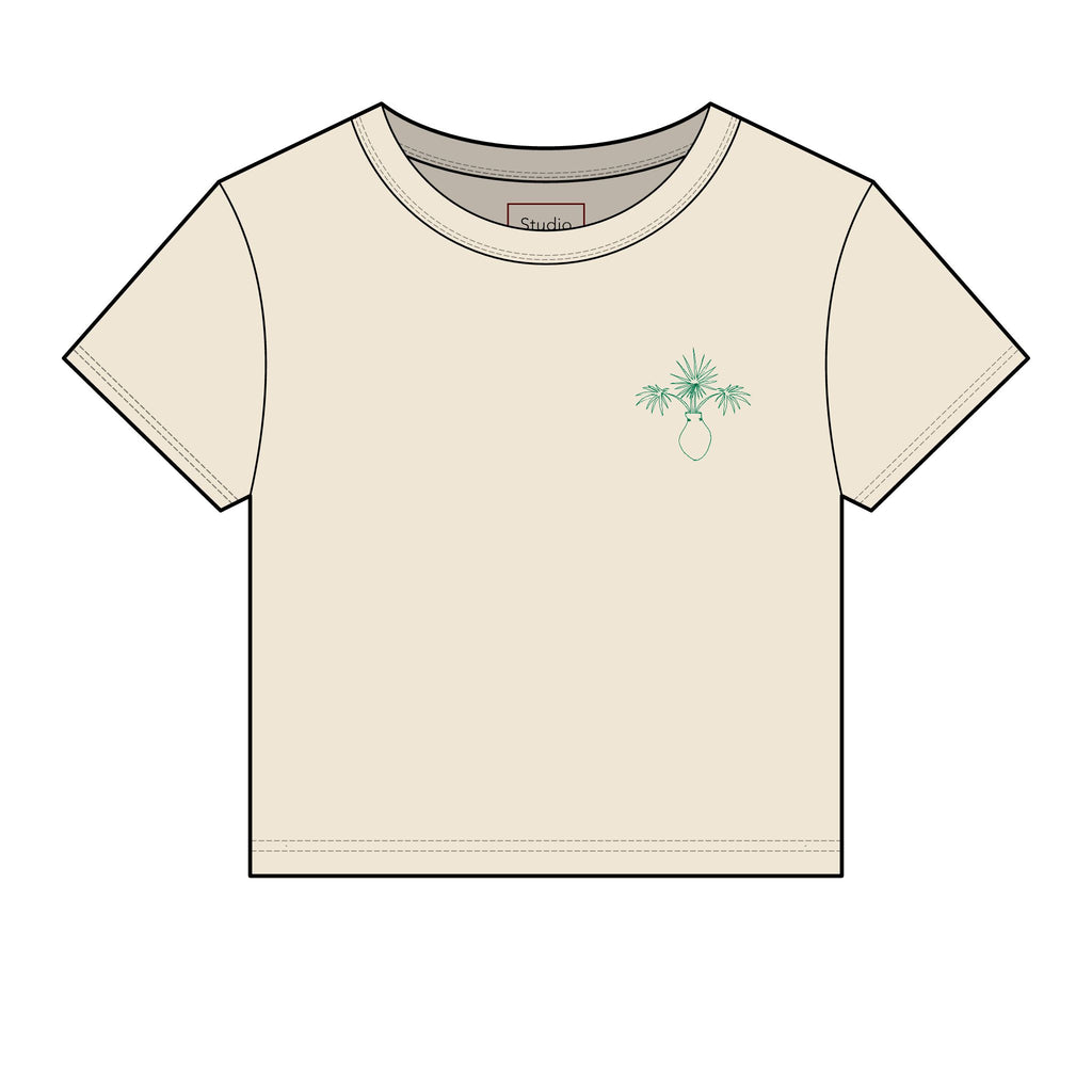 Palmetto in Urn Bijou Tee