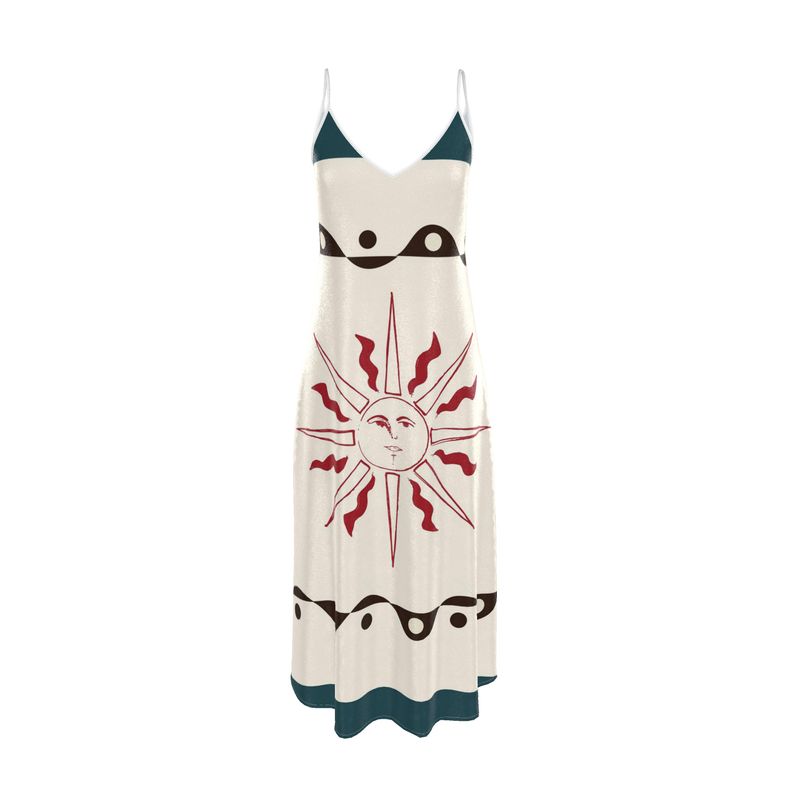 Celestial Slip Dress Maxi