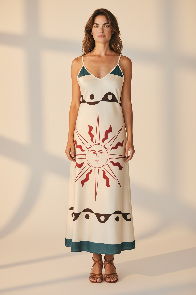 Sol  et Lune Celestial Slip Dress