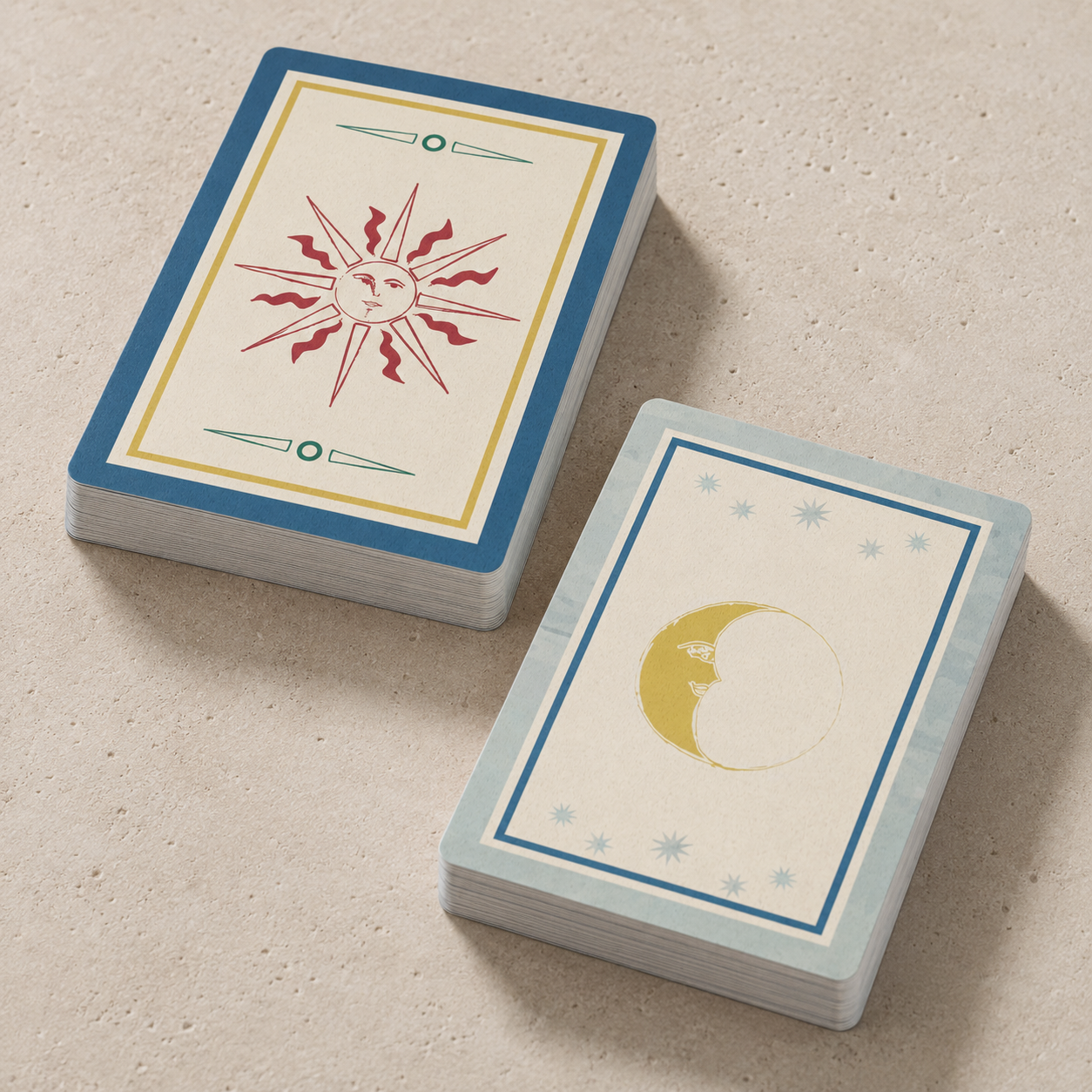 Lune Celestial Playing Cards