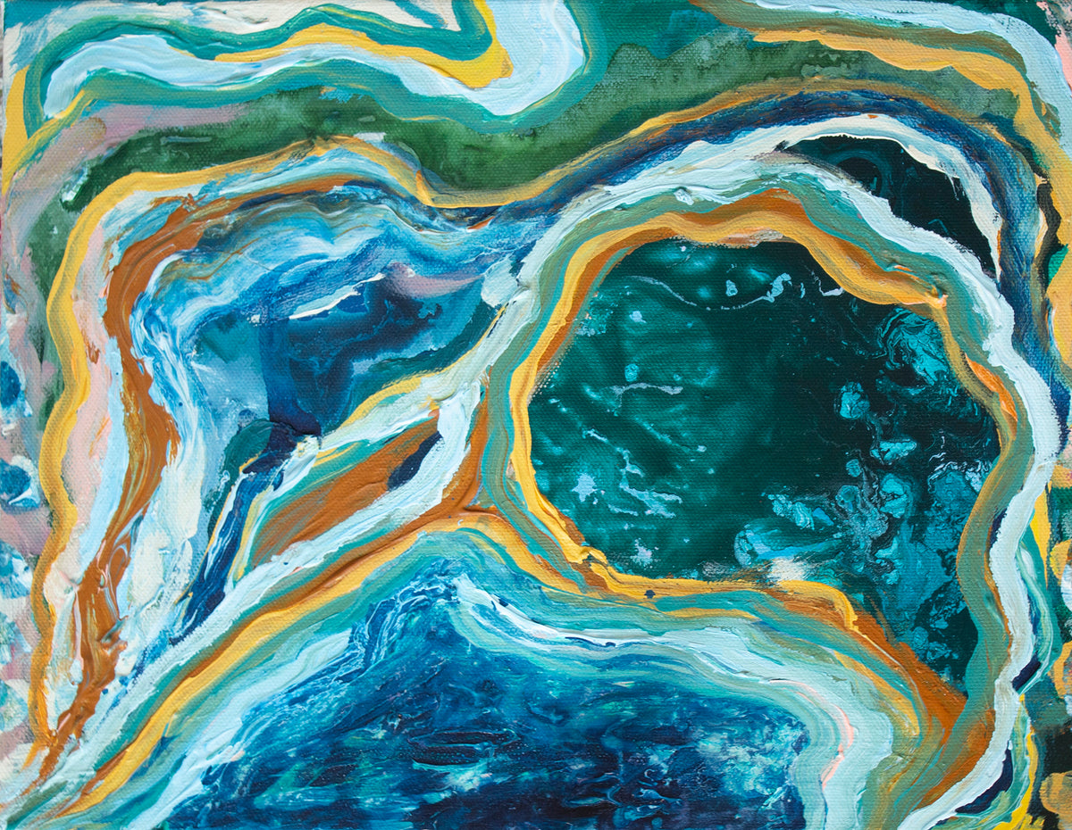 Strata, 14" x 11"
