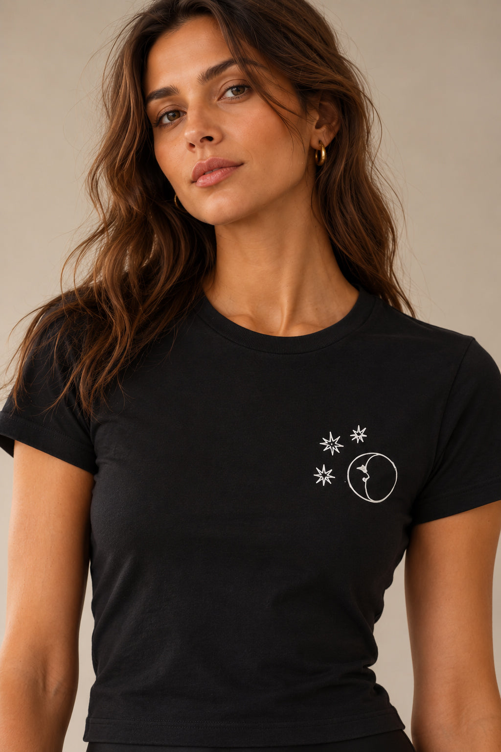 La Lune et Les Etoiles Bijou Tee