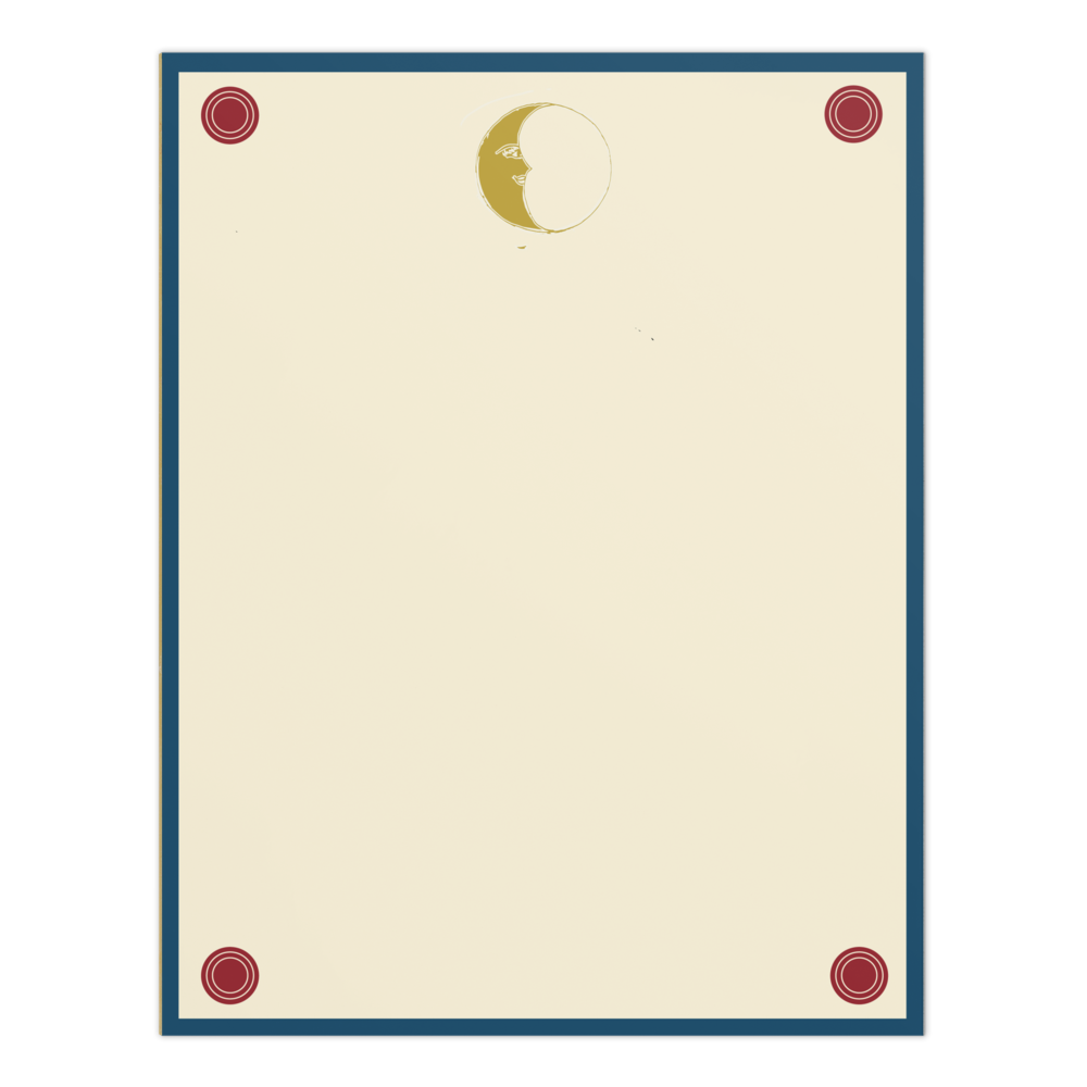 Lune Celestial Notepad